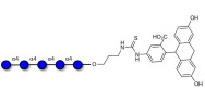 Maltopentaose DP5 linked to fluorescein (Linker-FLUO A)