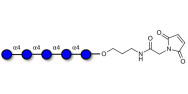 Maltopentaose DP5 linked to maleimide (Linker-MAL A)