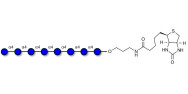 Maltooctaose DP8 linked to biotin (Linker-BT B)