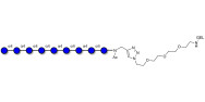 Maltononaose DP9 grafted on gel for affinity chromatography (Linker-GEL A)