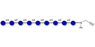 Maltononaose DP9 with terminal alkyne (Linker-CΞCH A)