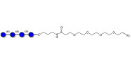 Isomaltotetraose DP4 with terminal azide (Linker-N3 A)