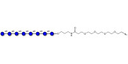 Isomaltooctaose DP8 with terminal azide (Linker-N3 A)