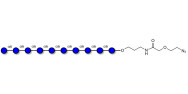 Isomaltodecaose DP10 with terminal azide (Linker-N3 B)