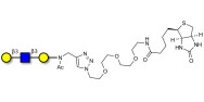 Core type 1 triose linked to biotin (Linker-BT A)
