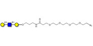 Core type 1 triose with terminal azide (Linker-N3 A)