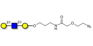 Core type 1 triose with terminal azide (Linker-N3 B)