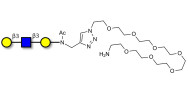 Core type 1 triose with free terminal amine (Linker-NH2 C)