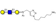 Core type 1 triose with free terminal amine (Linker-NH2 D)
