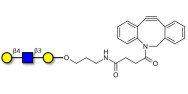 Core type 2 triose with DBCO (Linker-DBCO A)