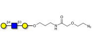 Core type 2 triose with terminal azide (Linker-N3 B)