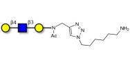 Core type 2 triose with free terminal amine (Linker-NH2 D)
