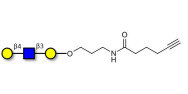 Core type 2 triose with terminal alkyne (Linker-CΞCH C)