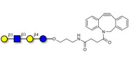 Lacto-N-tetraose (LNT) with DBCO (Linker-DBCO A)