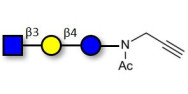 Lacto-N-Triose (LNT2) with terminal alkyne (Linker-CΞCH A)