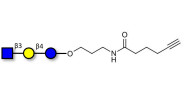 Lacto-N-Triose (LNT2) with terminal alkyne (Linker-CΞCH C)
