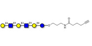 Para-Lacto-N-hexaose analogue (Para-LNH analogue) with terminal alkyne (Linker-CΞCH C)