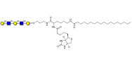 Galacto-N-neopentaose linked to biotin and stearic chain (Linker-BT-STEA A)