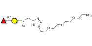 Blood group H antigen disaccharide with free terminal amine (Linker-NH2 B)