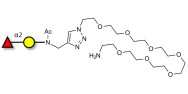 Blood group H antigen disaccharide with free terminal amine (Linker-NH2 C)