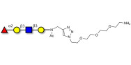 Blood group H antigen tetraose type 1 with free terminal amine (Linker-NH2 B)