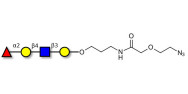Blood group H antigen tetraose type 2 with terminal azide (Linker-N3 B)