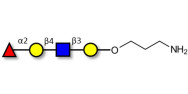 Blood group H antigen tetraose type 2 with free terminal amine (Linker-NH2 A)