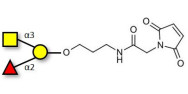 Blood group A antigen triose linked to maleimide (Linker-MAL A)