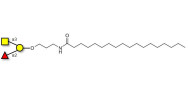 Blood group A antigen triose with stearic chain (Linker-STEA A)