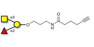 Blood group A antigen triose with terminal alkyne (Linker-CΞCH C)