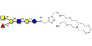 Blood group A antigen hexaose type 2 with free terminal amine (Linker-NH2 C)