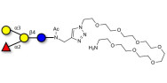 Blood group B antigen tetraose type 5 with free terminal amine (Linker-NH2 C)