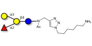 Blood group B antigen tetraose type 5 with free terminal amine (Linker-NH2 D)