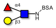 Lewis a (Lea) triose grafted on BSA