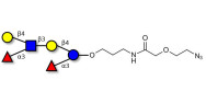 Lewis x (Lex) hexaose / Lacto-N-neodifucohexaose (LNnDFH) with terminal azide (Linker-N3 B)