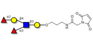 Lewis y (Ley) pentaose linked to maleimide (Linker-MAL A)