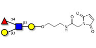 Lewis a (Lea) tetraose linked to maleimide (Linker-MAL A)