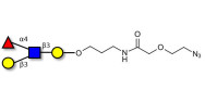 Lewis a (Lea) tetraose with terminal azide (Linker-N3 B)