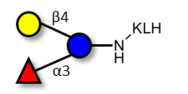 3-Fucosyllactose (3-FL) grafted on KLH