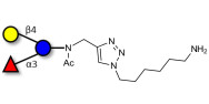 3-Fucosyllactose (3-FL) with free terminal amine (Linker-NH2 D)