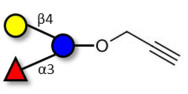 3-Fucosyllactose (3-FL) with terminal alkyne (Linker-CΞCH B)