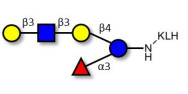 Lacto-N-fucopentaose V (LNFP V) grafted on KLH