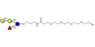 α-3-Galactosyl-3-Fucosyllactose with terminal azide (Linker-N3 A)