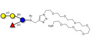α-3-Galactosyl-3-Fucosyllactose with free terminal amine (Linker-NH2 C)