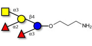 Blood group A pentaose with free terminal amine (Linker-NH2 A)