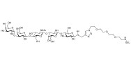 Galili antigen pentaose grafted on gel for affinity chromatography (Linker-GEL A)