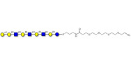 Galili antigen nonaose with terminal azide (Linker-N3 A)