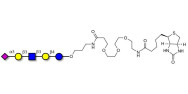 LS-Tetrasaccharide a (LSTa)  linked to biotin (Linker-BT C)