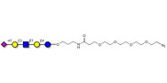 LS-Tetrasaccharide a (LSTa)  with terminal azide (Linker-N3 A)