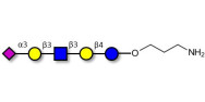 LS-Tetrasaccharide a (LSTa)  with free terminal amine (Linker-NH2 A)